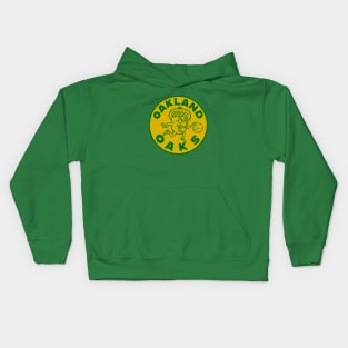 Classic Oakland Oaks ABA Basketball 1968 Kids Hoodie